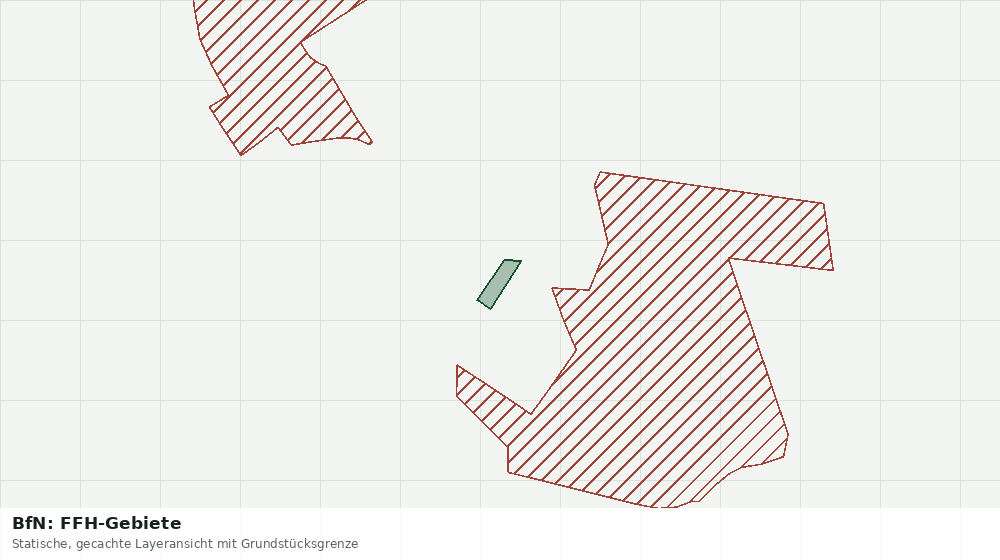 Statische Kartenansicht: BfN: FFH-Gebiete