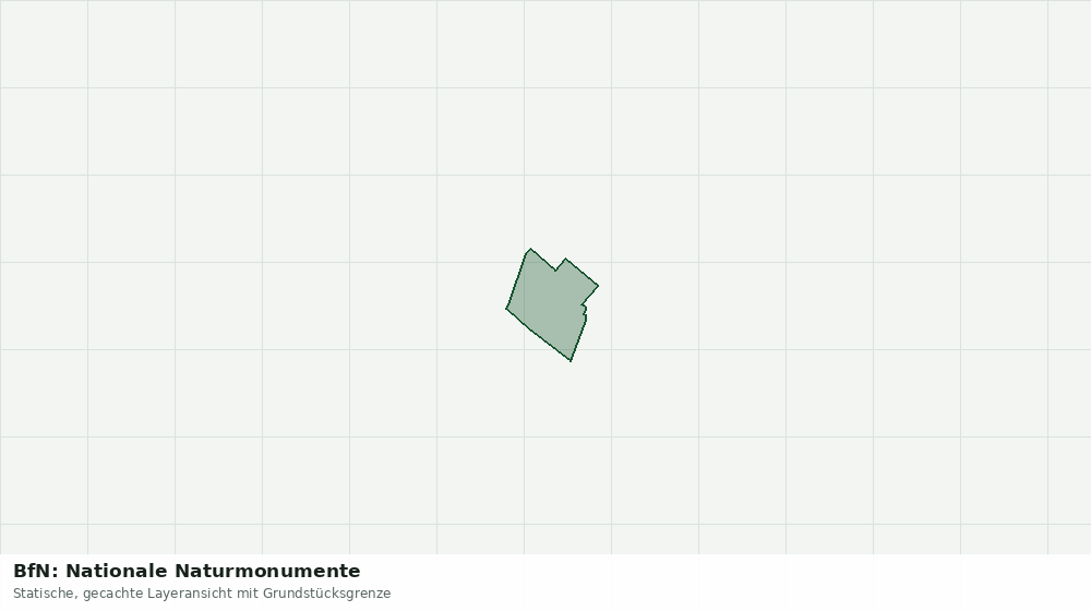 Statische Kartenansicht: BfN: Nationale Naturmonumente