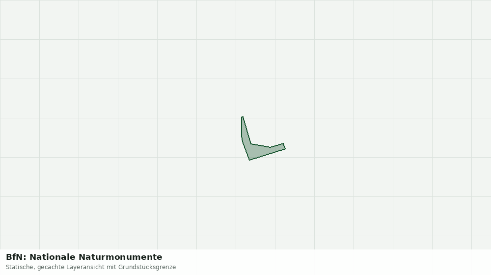 Statische Kartenansicht: BfN: Nationale Naturmonumente