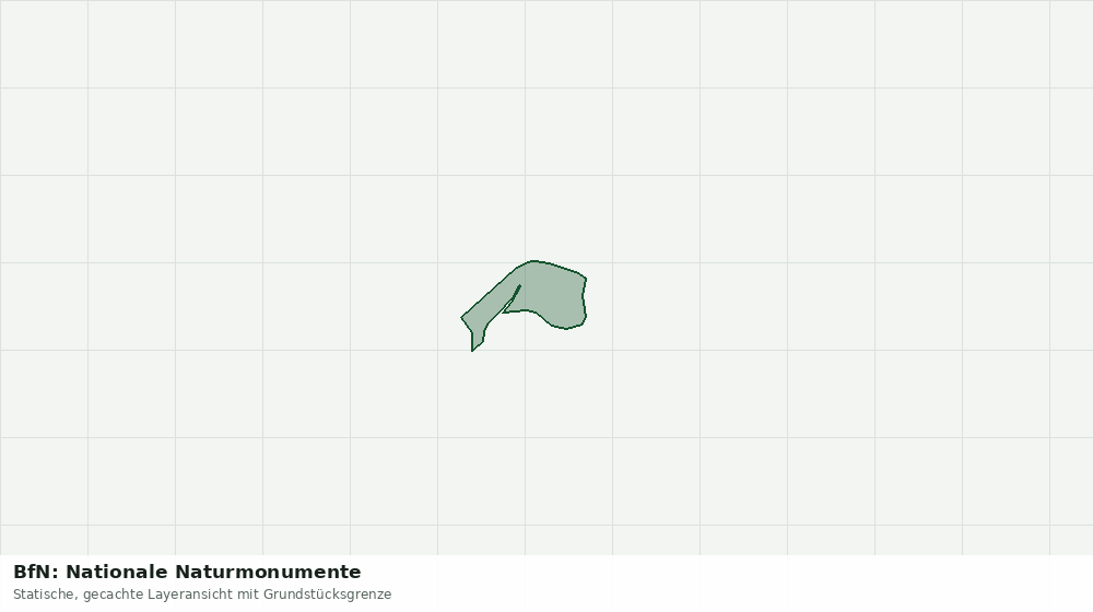 Statische Kartenansicht: BfN: Nationale Naturmonumente