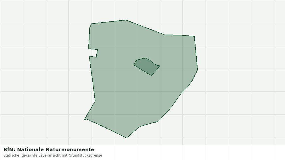 Statische Kartenansicht: BfN: Nationale Naturmonumente