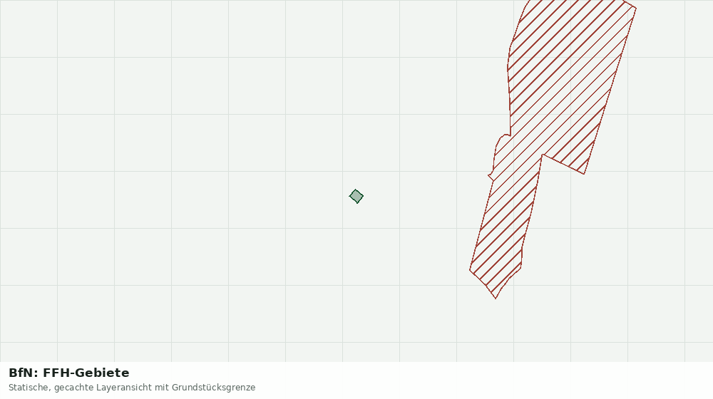 Statische Kartenansicht: BfN: FFH-Gebiete