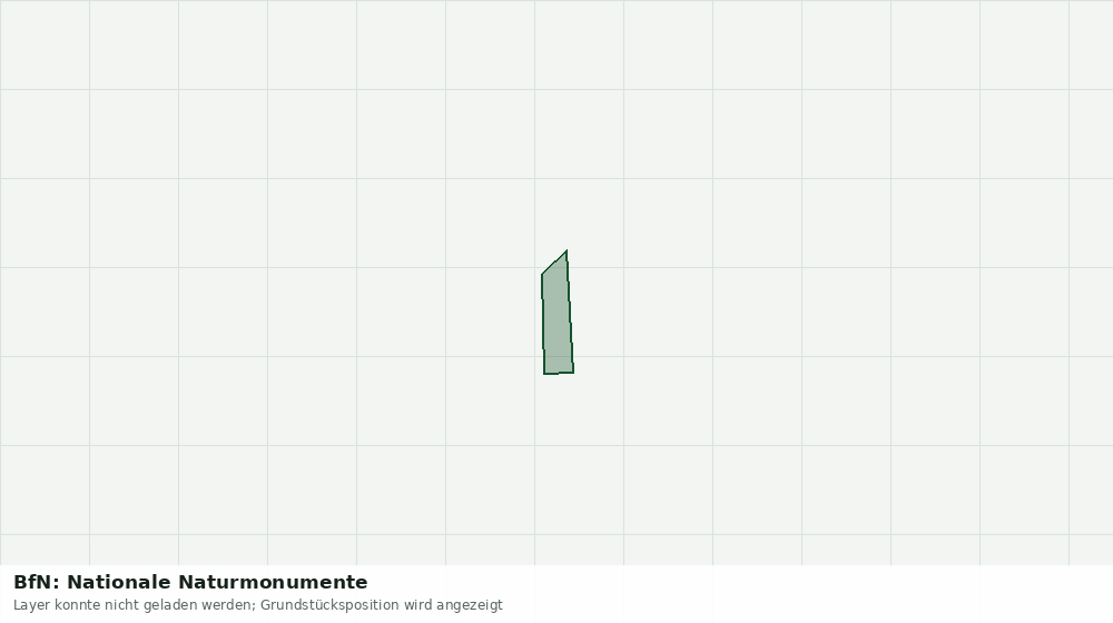 Statische Kartenansicht: BfN: Nationale Naturmonumente