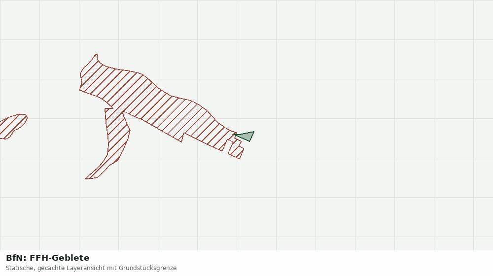 Statische Kartenansicht: BfN: FFH-Gebiete