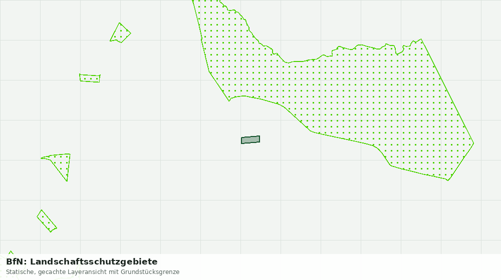Statische Kartenansicht: BfN: Landschaftsschutzgebiete