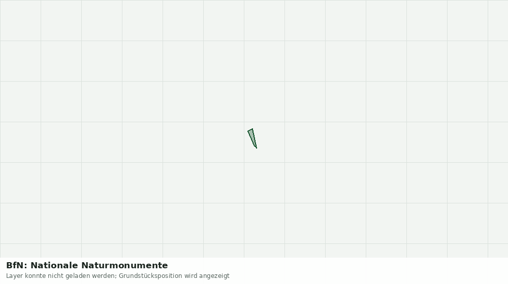Statische Kartenansicht: BfN: Nationale Naturmonumente