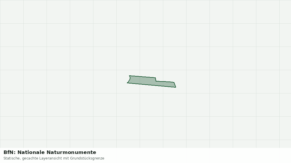 Statische Kartenansicht: BfN: Nationale Naturmonumente