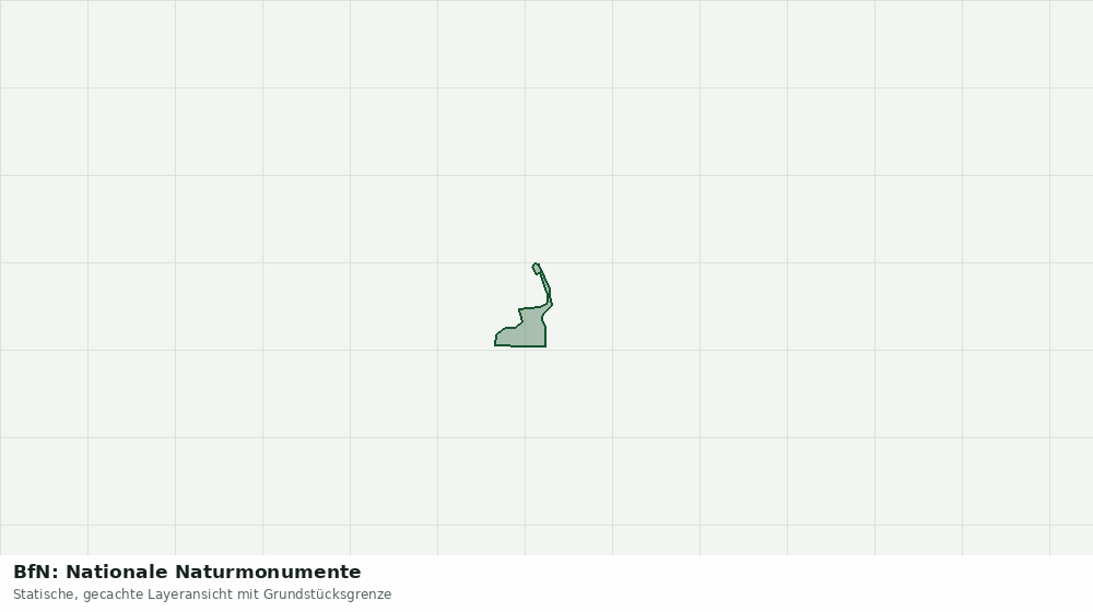 Statische Kartenansicht: BfN: Nationale Naturmonumente