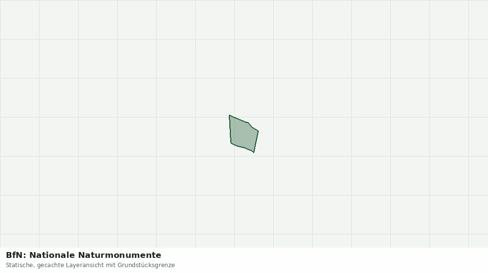 Statische Kartenansicht: BfN: Nationale Naturmonumente