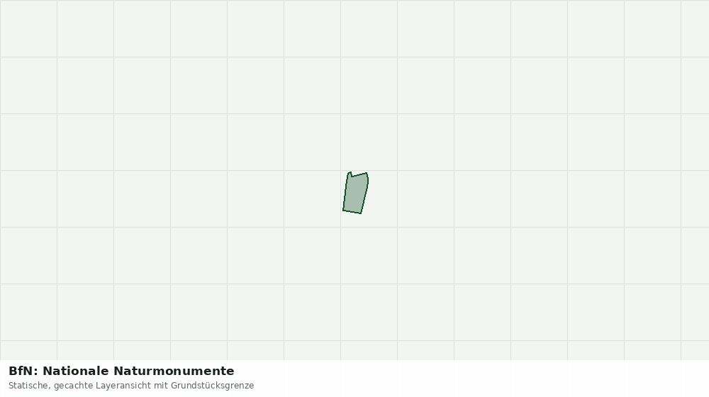Statische Kartenansicht: BfN: Nationale Naturmonumente