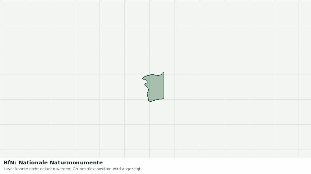 Statische Kartenansicht: BfN: Nationale Naturmonumente