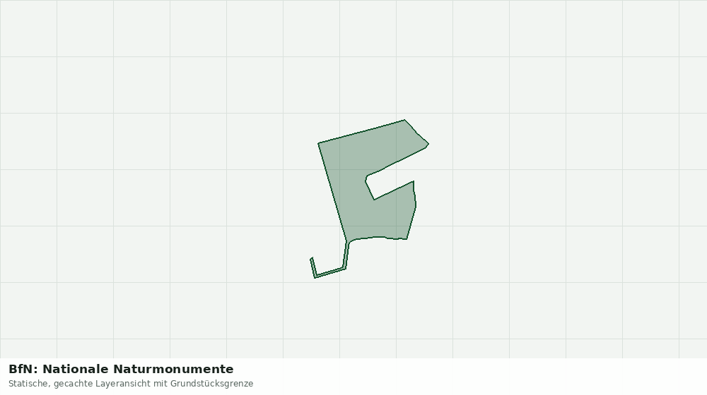 Statische Kartenansicht: BfN: Nationale Naturmonumente