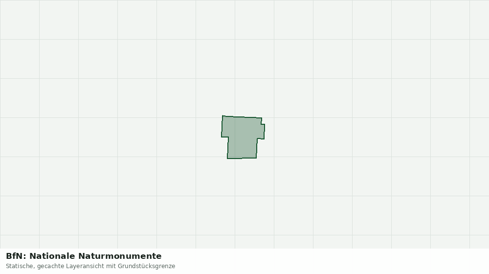 Statische Kartenansicht: BfN: Nationale Naturmonumente