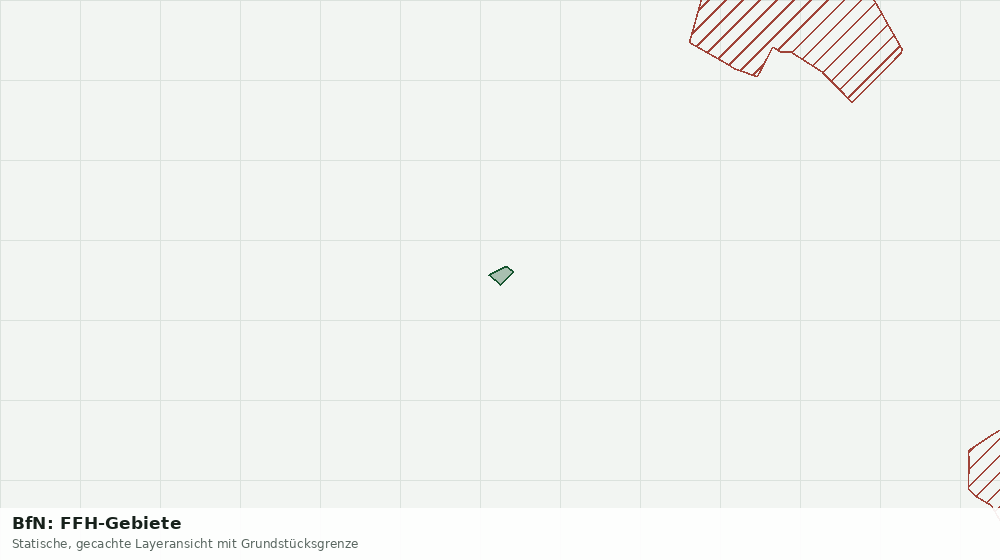 Statische Kartenansicht: BfN: FFH-Gebiete