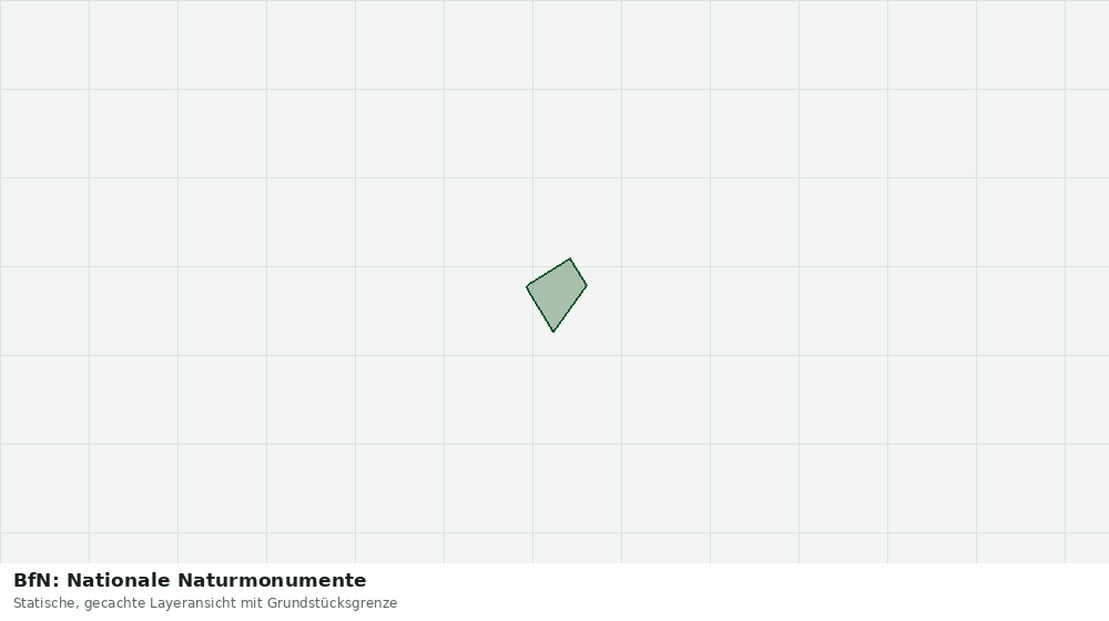 Statische Kartenansicht: BfN: Nationale Naturmonumente
