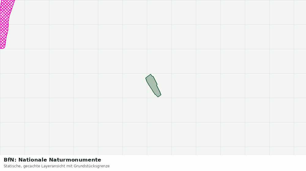 Statische Kartenansicht: BfN: Nationale Naturmonumente