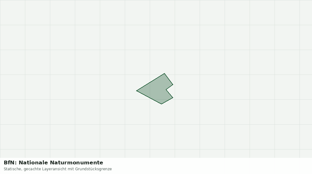 Statische Kartenansicht: BfN: Nationale Naturmonumente