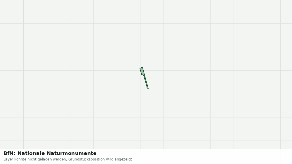 Statische Kartenansicht: BfN: Nationale Naturmonumente