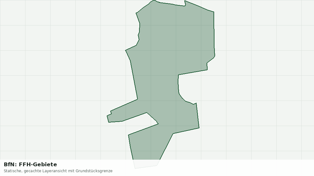 Statische Kartenansicht: BfN: FFH-Gebiete