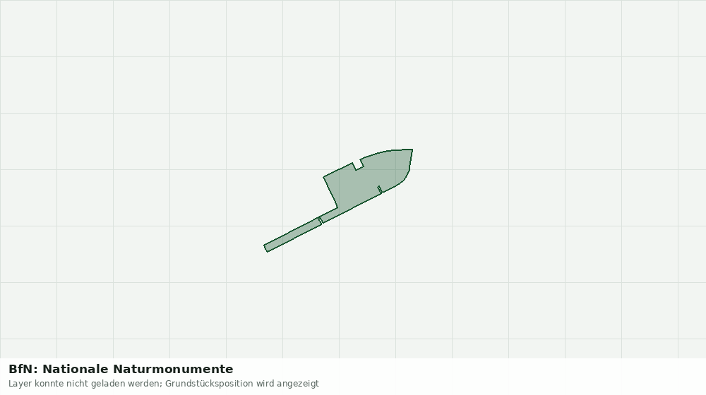 Statische Kartenansicht: BfN: Nationale Naturmonumente