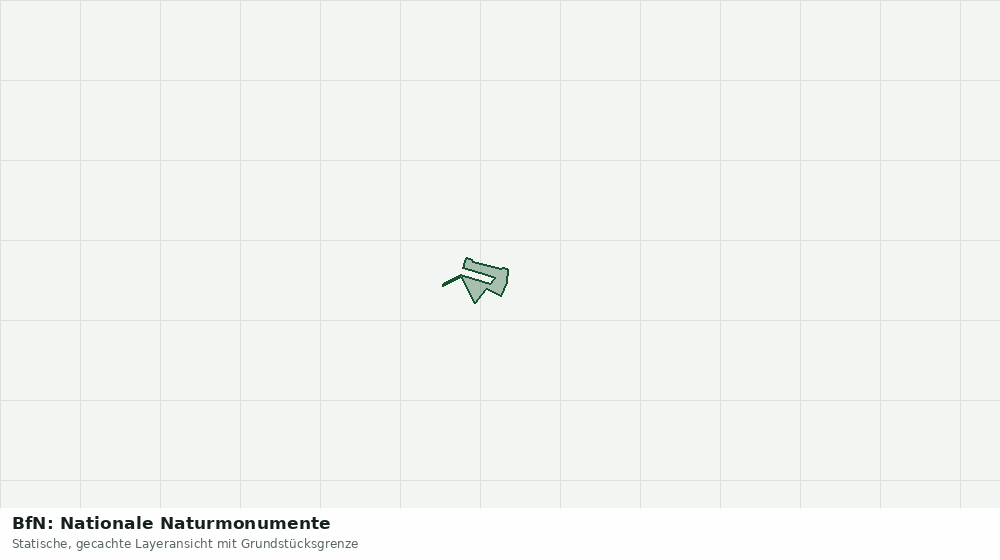 Statische Kartenansicht: BfN: Nationale Naturmonumente