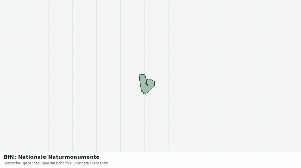 Statische Kartenansicht: BfN: Nationale Naturmonumente