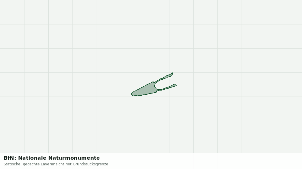 Statische Kartenansicht: BfN: Nationale Naturmonumente