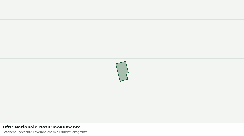 Statische Kartenansicht: BfN: Nationale Naturmonumente