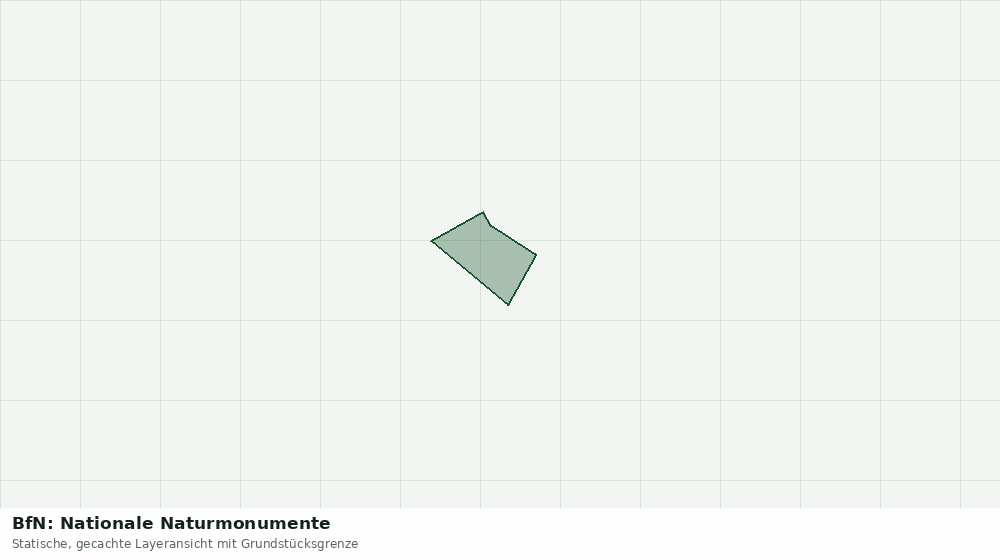 Statische Kartenansicht: BfN: Nationale Naturmonumente