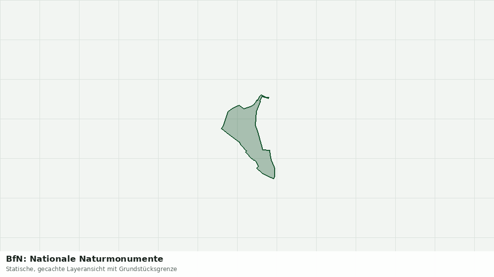 Statische Kartenansicht: BfN: Nationale Naturmonumente