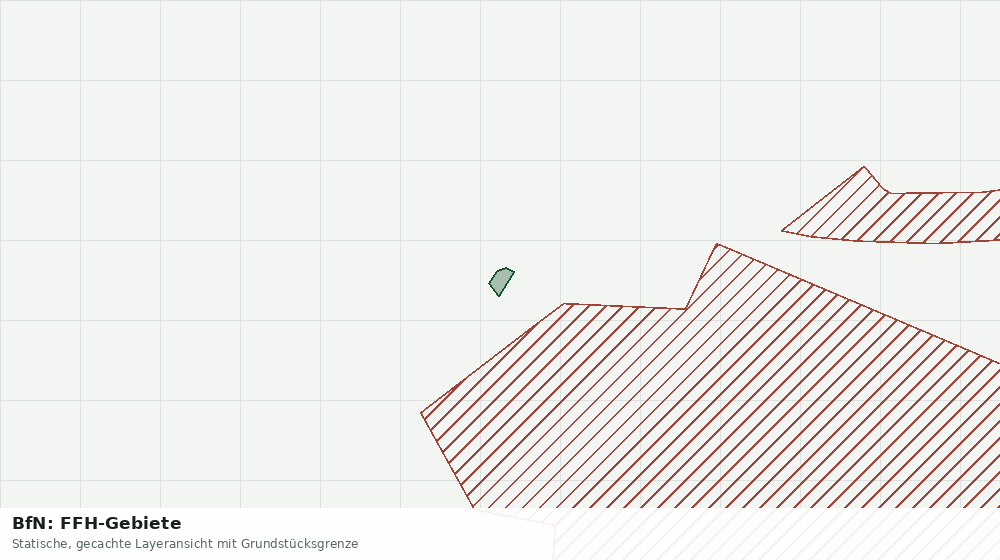 Statische Kartenansicht: BfN: FFH-Gebiete