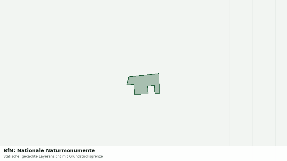 Statische Kartenansicht: BfN: Nationale Naturmonumente