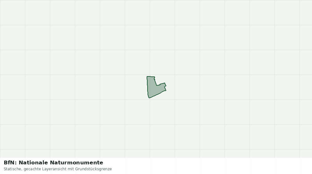 Statische Kartenansicht: BfN: Nationale Naturmonumente