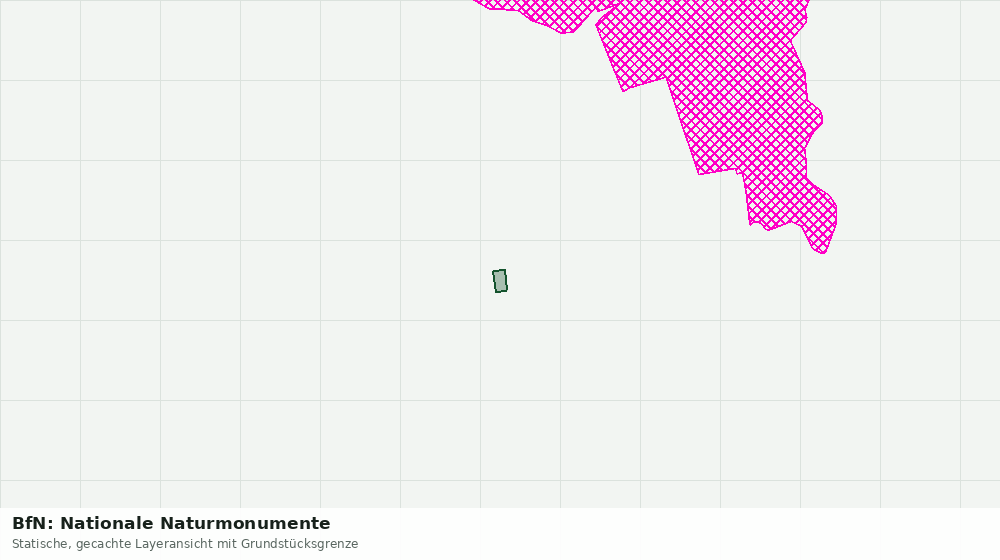 Statische Kartenansicht: BfN: Nationale Naturmonumente