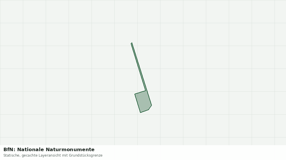 Statische Kartenansicht: BfN: Nationale Naturmonumente