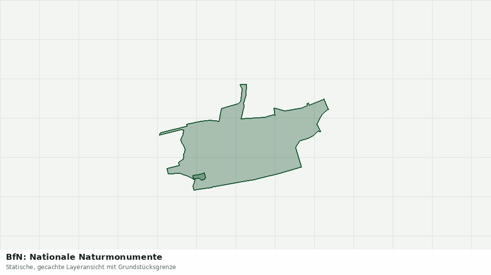 Statische Kartenansicht: BfN: Nationale Naturmonumente