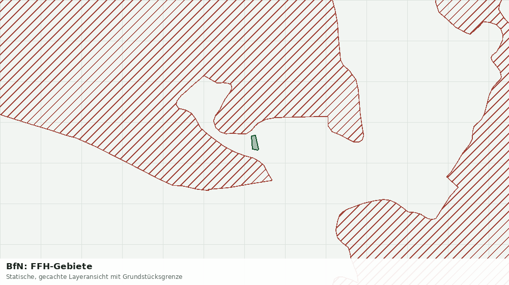 Statische Kartenansicht: BfN: FFH-Gebiete