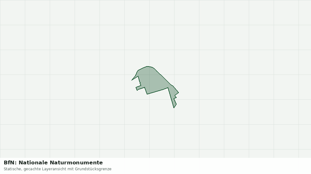 Statische Kartenansicht: BfN: Nationale Naturmonumente