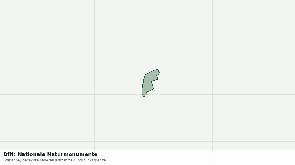 Statische Kartenansicht: BfN: Nationale Naturmonumente