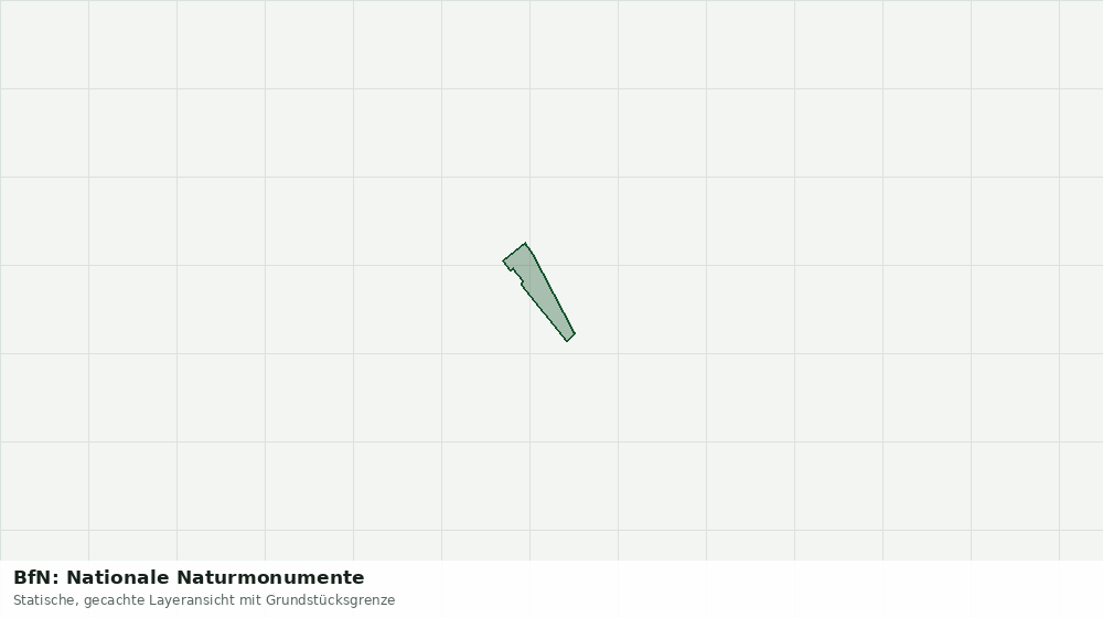 Statische Kartenansicht: BfN: Nationale Naturmonumente