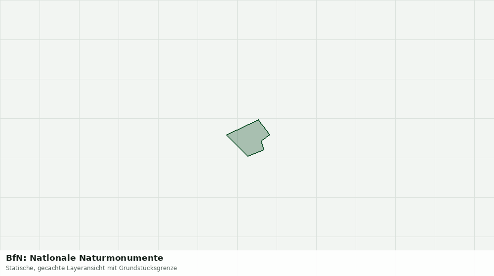 Statische Kartenansicht: BfN: Nationale Naturmonumente