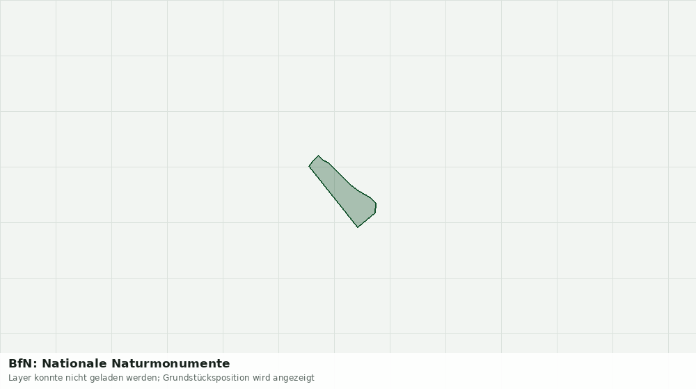 Statische Kartenansicht: BfN: Nationale Naturmonumente