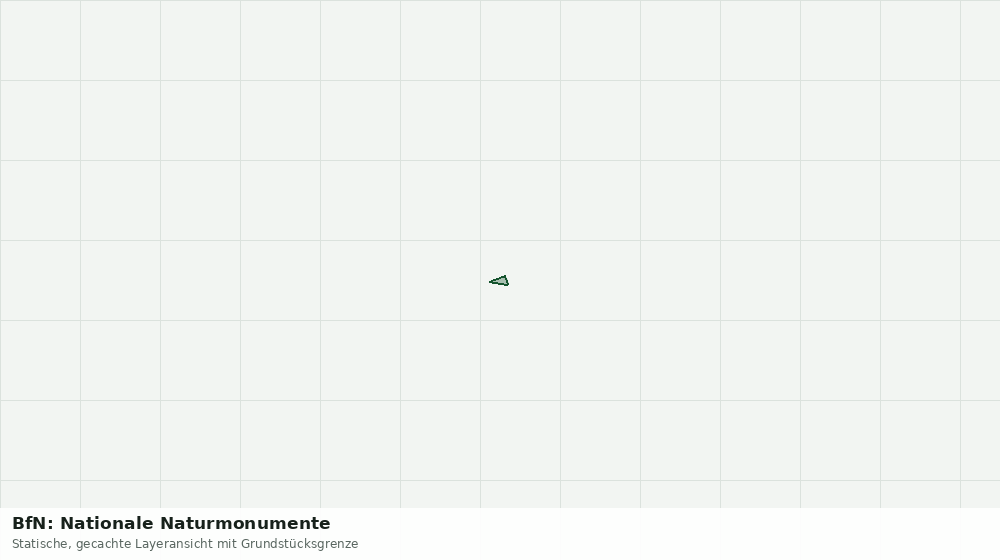 Statische Kartenansicht: BfN: Nationale Naturmonumente