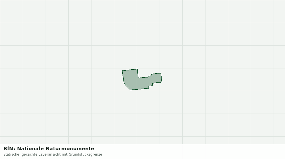 Statische Kartenansicht: BfN: Nationale Naturmonumente