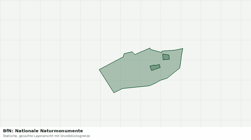 Statische Kartenansicht: BfN: Nationale Naturmonumente