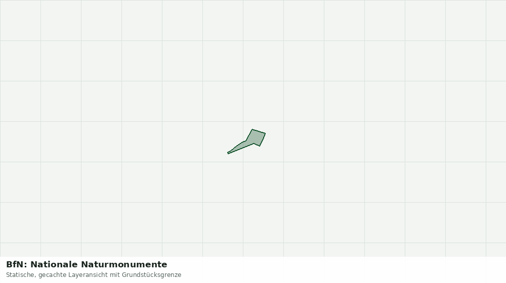 Statische Kartenansicht: BfN: Nationale Naturmonumente