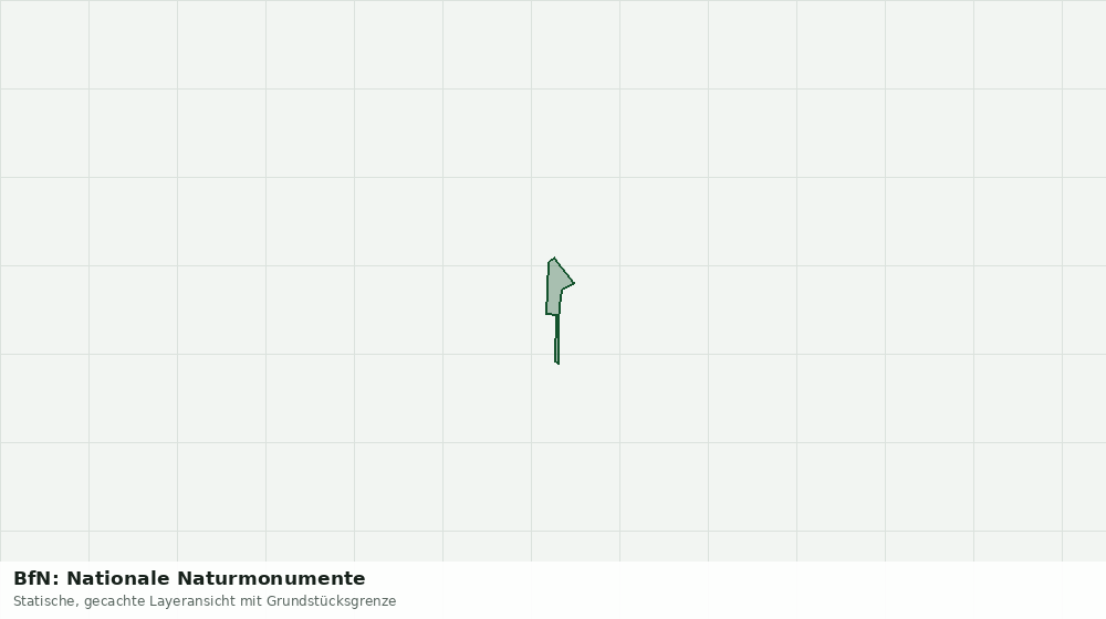 Statische Kartenansicht: BfN: Nationale Naturmonumente