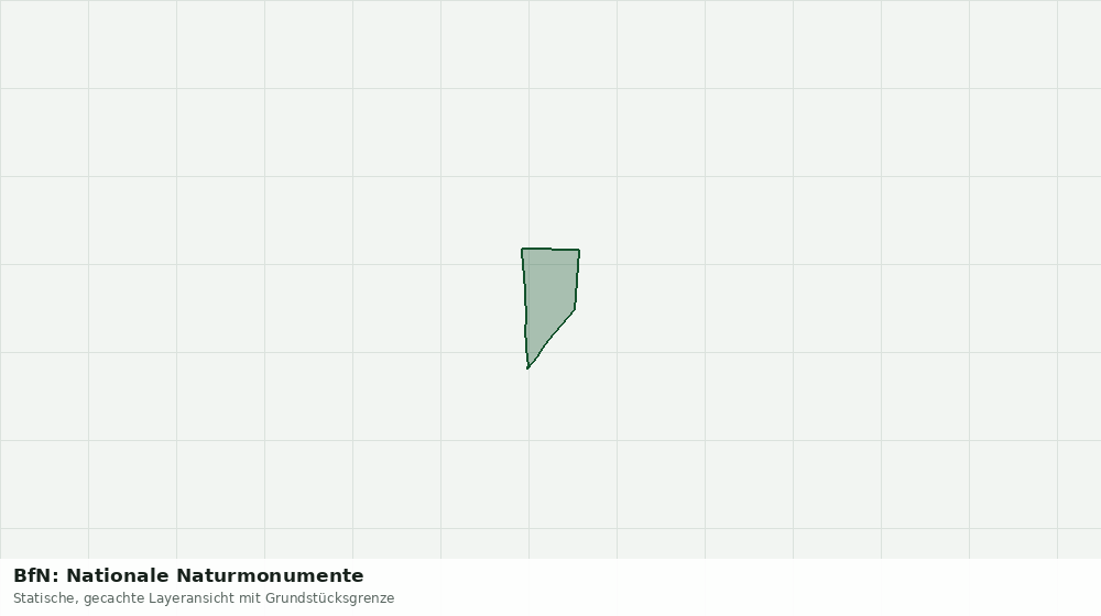 Statische Kartenansicht: BfN: Nationale Naturmonumente