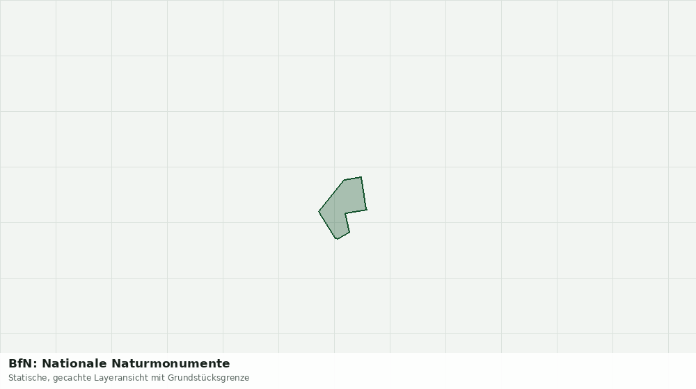 Statische Kartenansicht: BfN: Nationale Naturmonumente