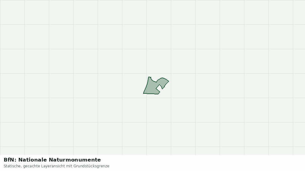 Statische Kartenansicht: BfN: Nationale Naturmonumente